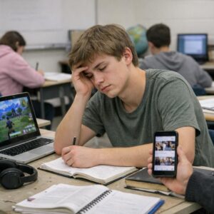 How Screen Time Affects Student Learning and Daily Focus