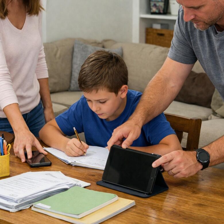 How Parents Can Reduce Screen Distractions During Homework Time
